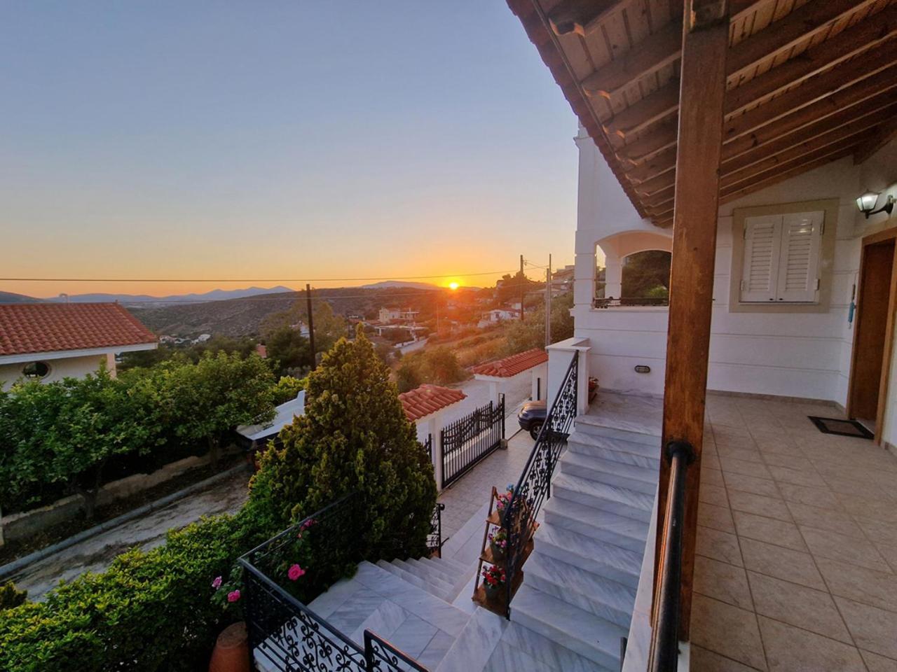 The Mirador Boutique Villa With Scenic Sea View Pórto Ráfti Buitenkant foto