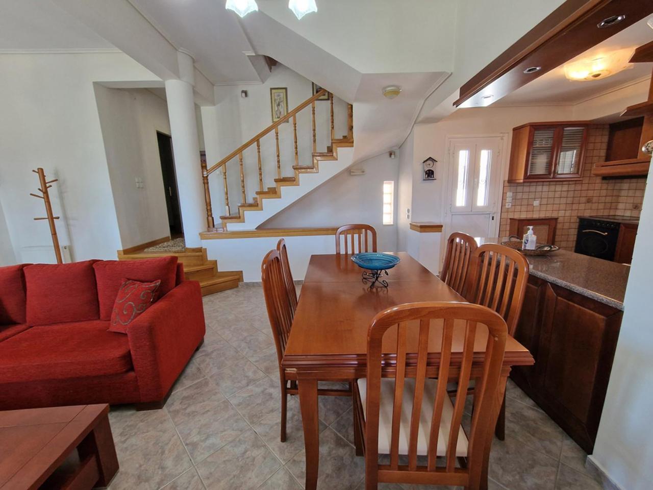 The Mirador Boutique Villa With Scenic Sea View Pórto Ráfti Buitenkant foto