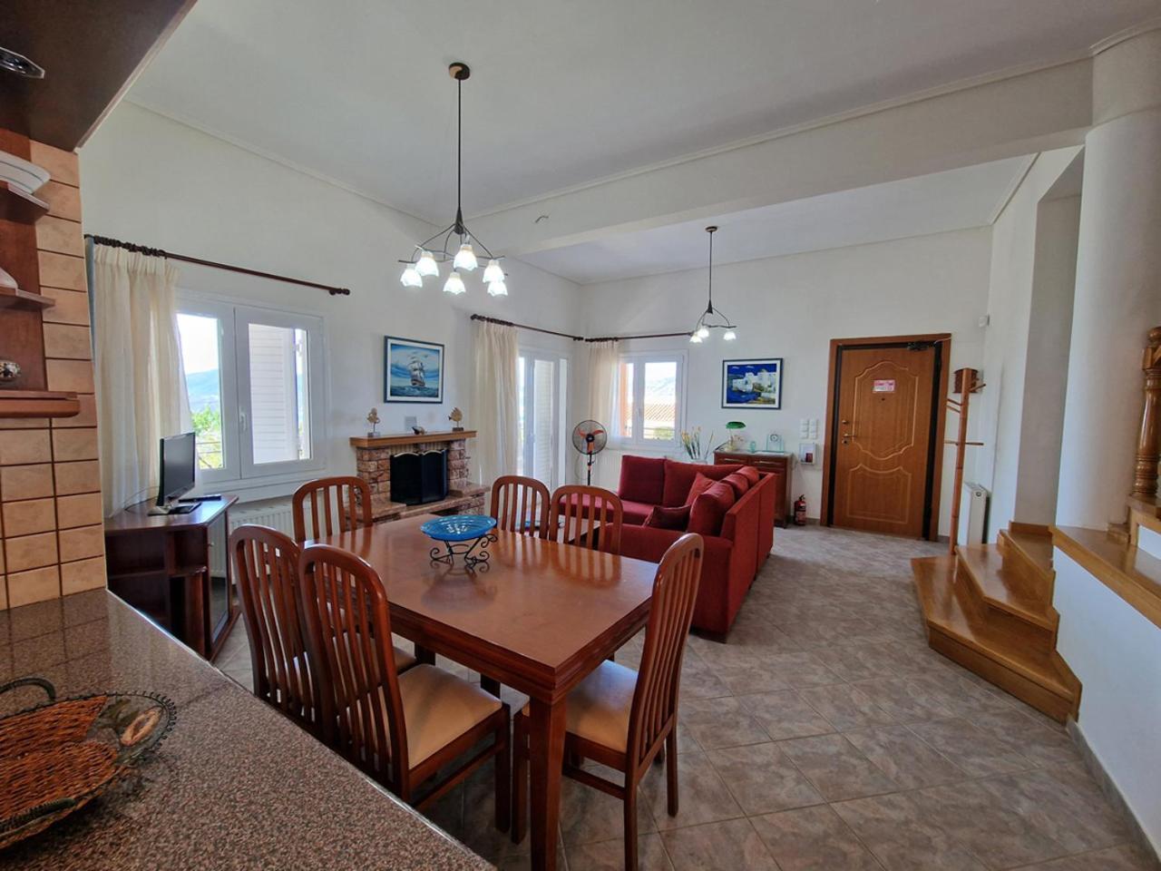 The Mirador Boutique Villa With Scenic Sea View Pórto Ráfti Buitenkant foto