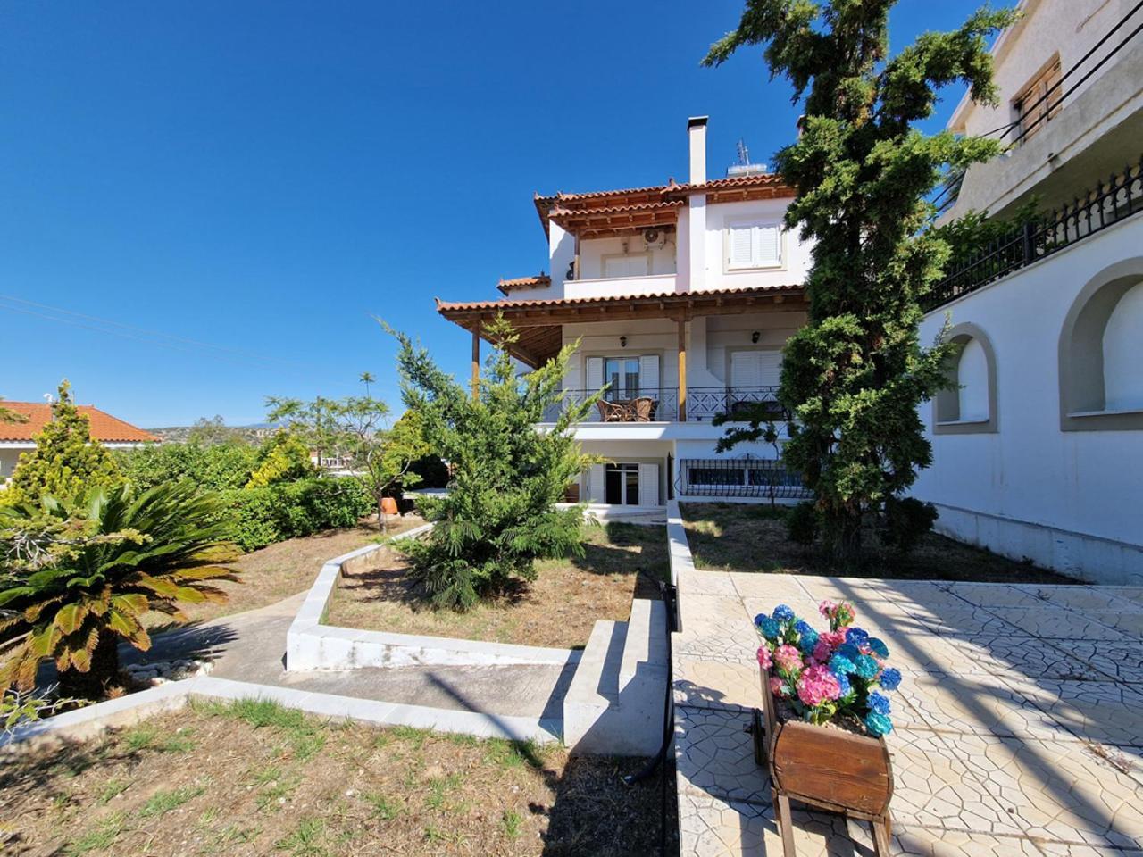 The Mirador Boutique Villa With Scenic Sea View Pórto Ráfti Buitenkant foto
