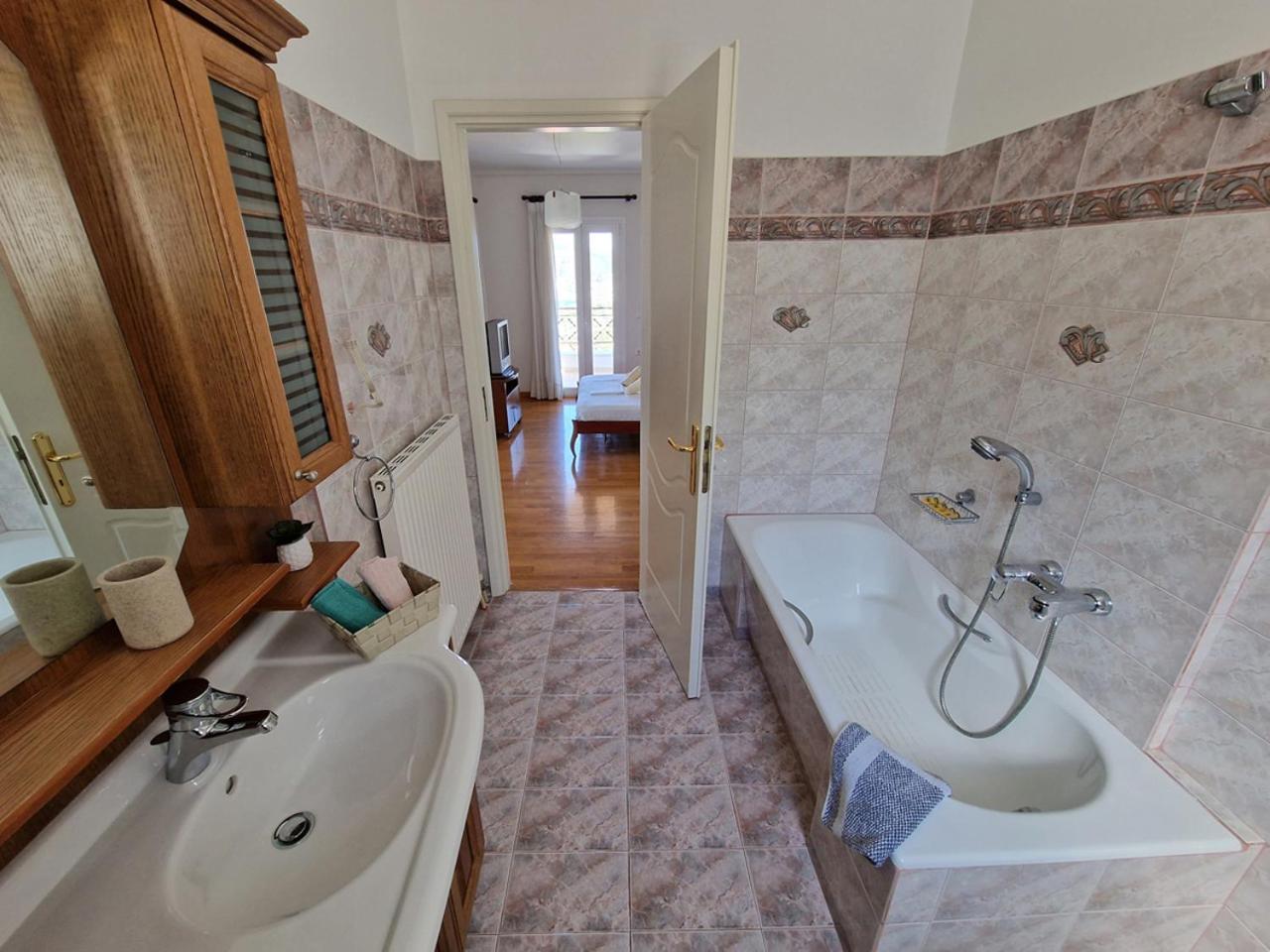 The Mirador Boutique Villa With Scenic Sea View Pórto Ráfti Buitenkant foto