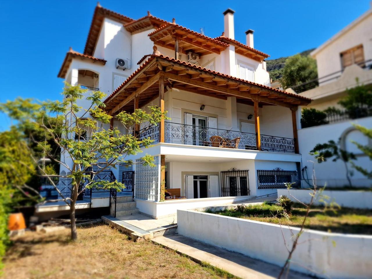 The Mirador Boutique Villa With Scenic Sea View Pórto Ráfti Buitenkant foto